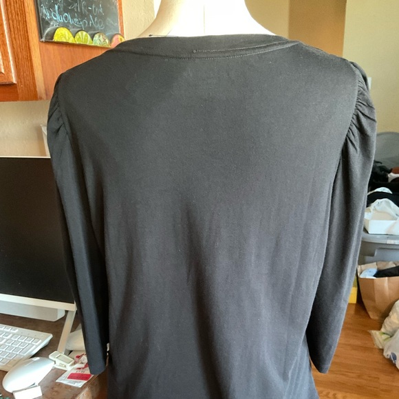 Calvin Klein Black Pullover Blouse Size XL, NWT - Picture 7 of 13